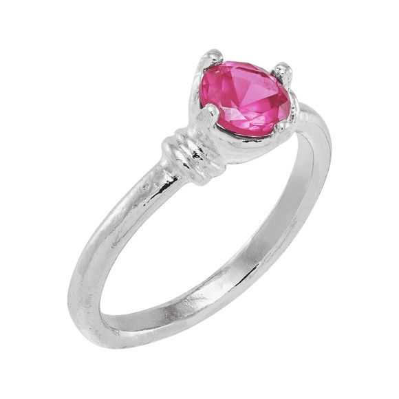 Silpada Red Essence Ring, Size 7 - Picture 2 of 4